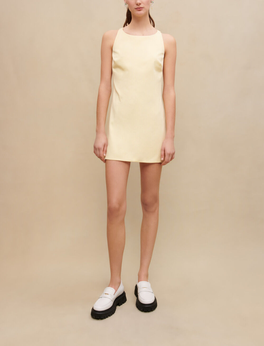 Robe courte droite Robes Maje