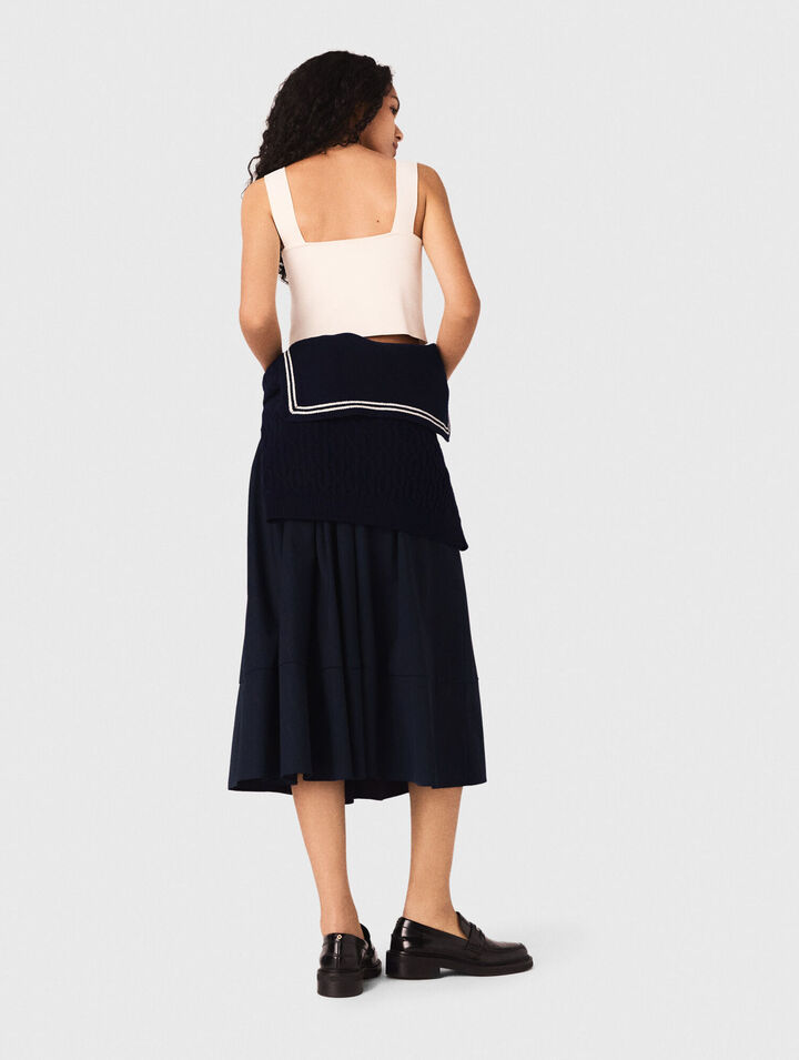 Crop top en maille