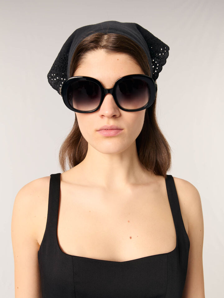 Robe courte en coton