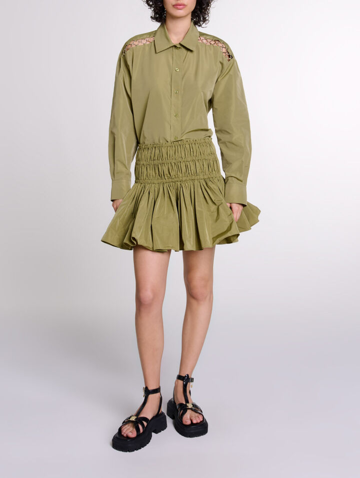Chemise ajour&eacute;e
