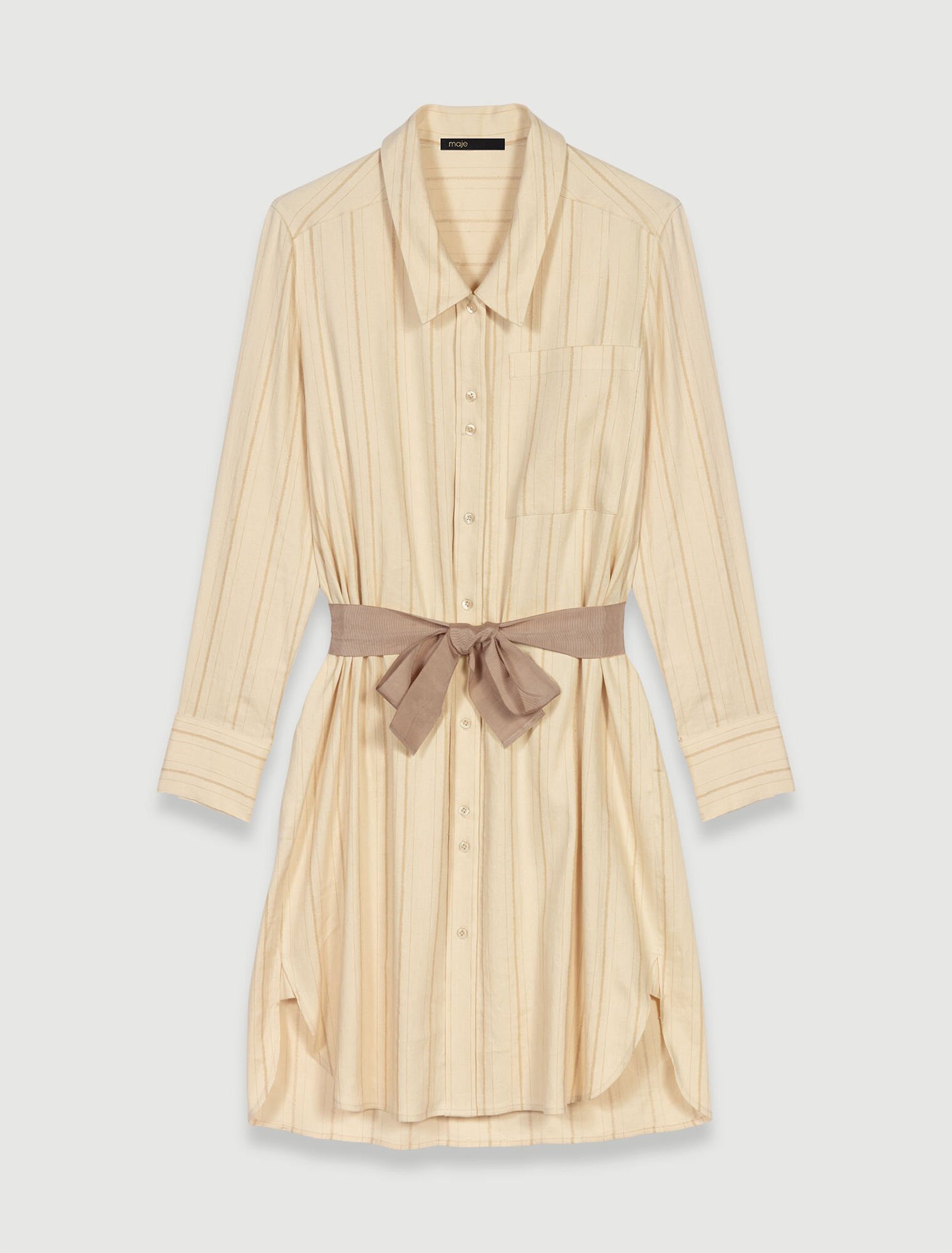 Robe effet chemise