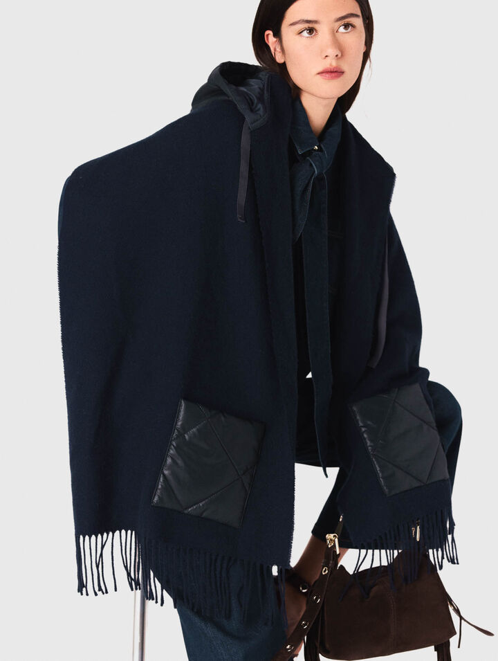 Chemise en denim avec Lavallière