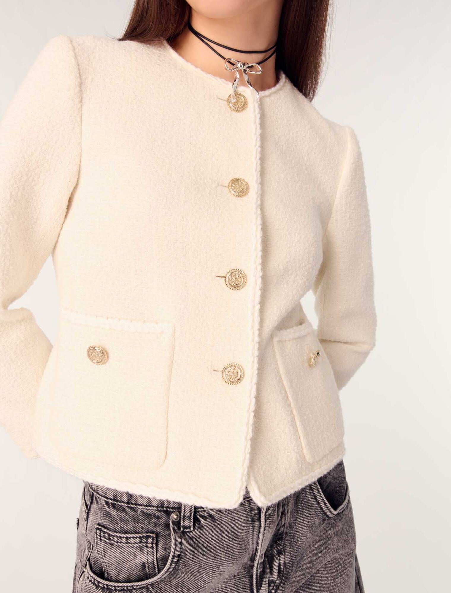Veste ceinturée