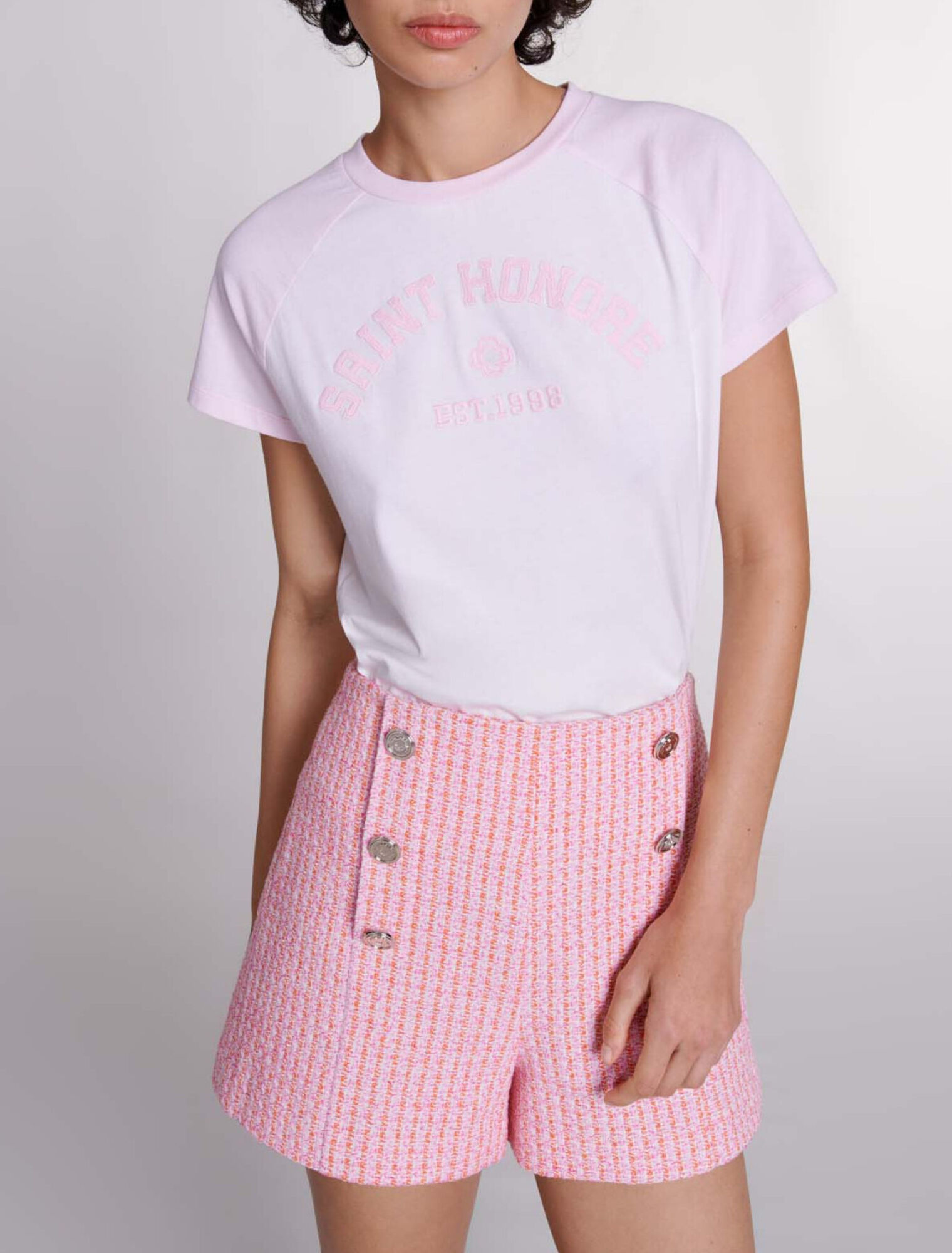 Short en tweed