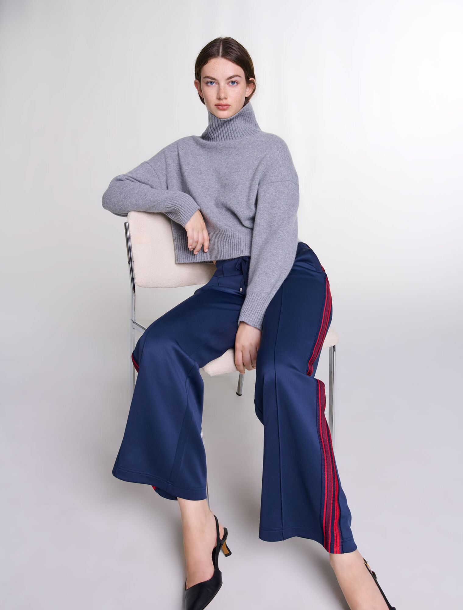 Pantalon à bandes