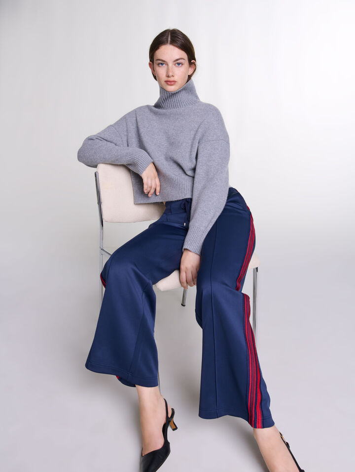 Pantalon à bandes