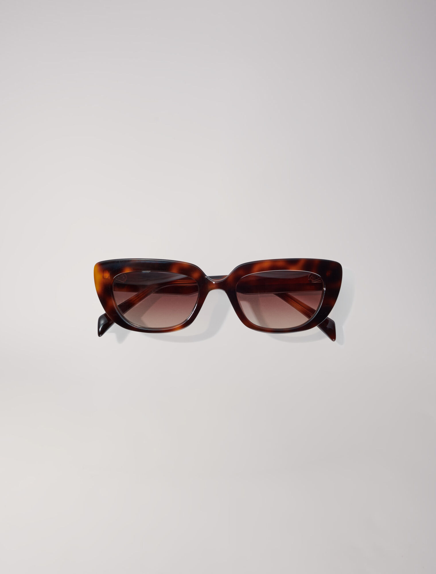 Lunettes fines cat eye en acétate