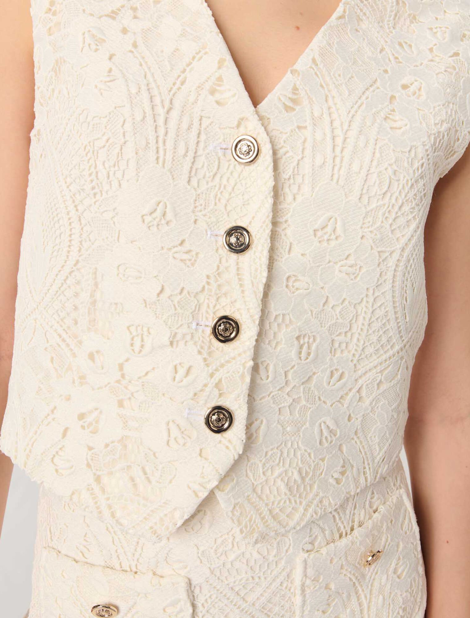 Veston en dentelle