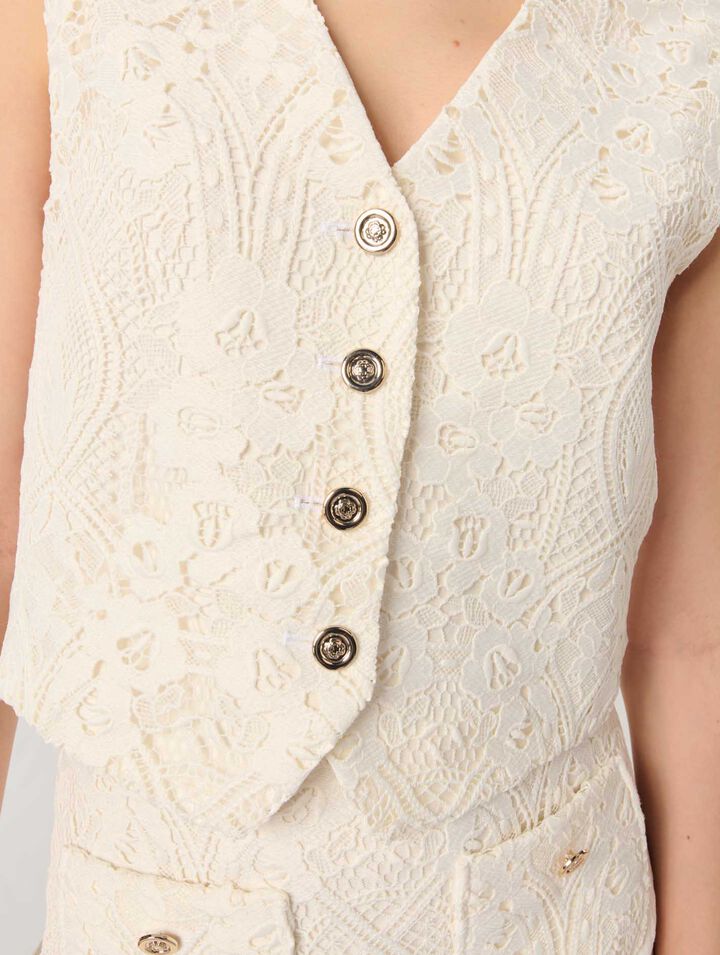 Veston en dentelle