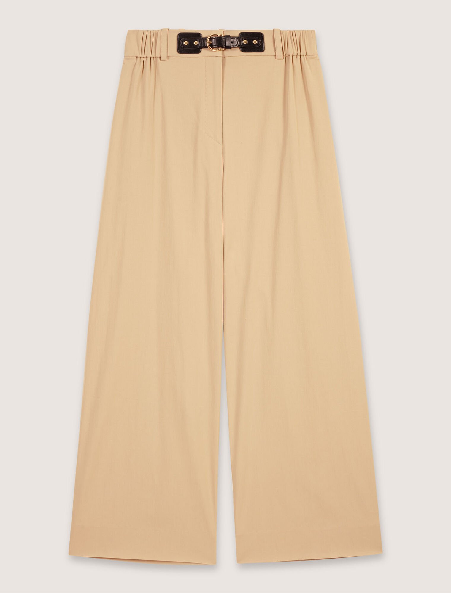 Pantalon large en coton