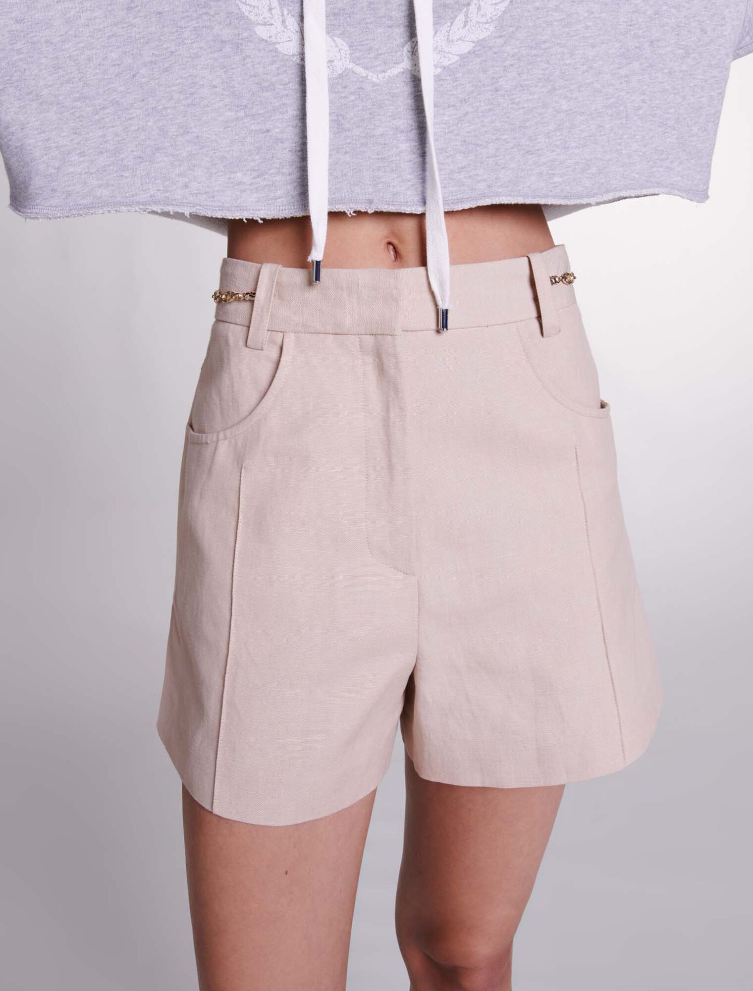 Short en lin