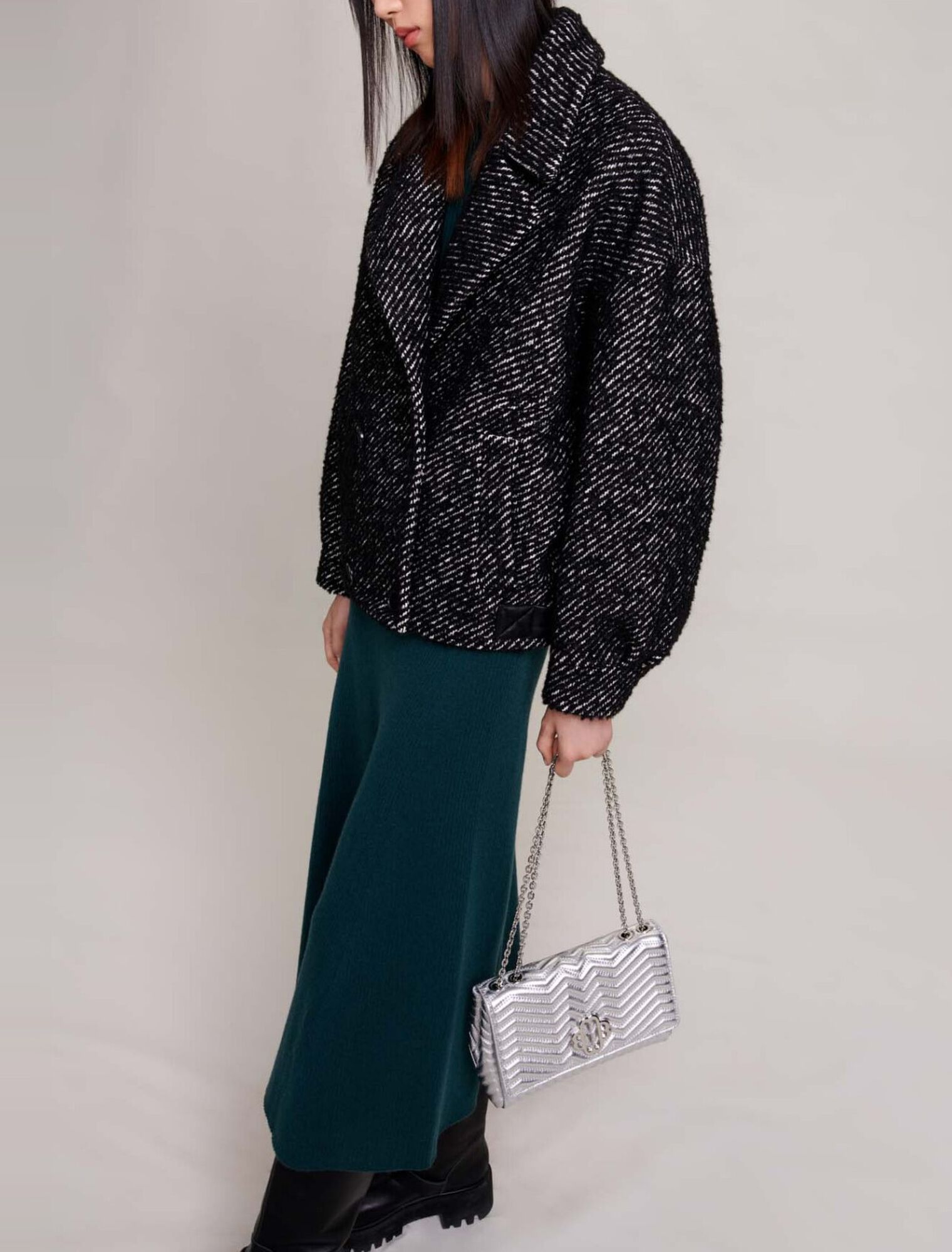 Manteau structuré