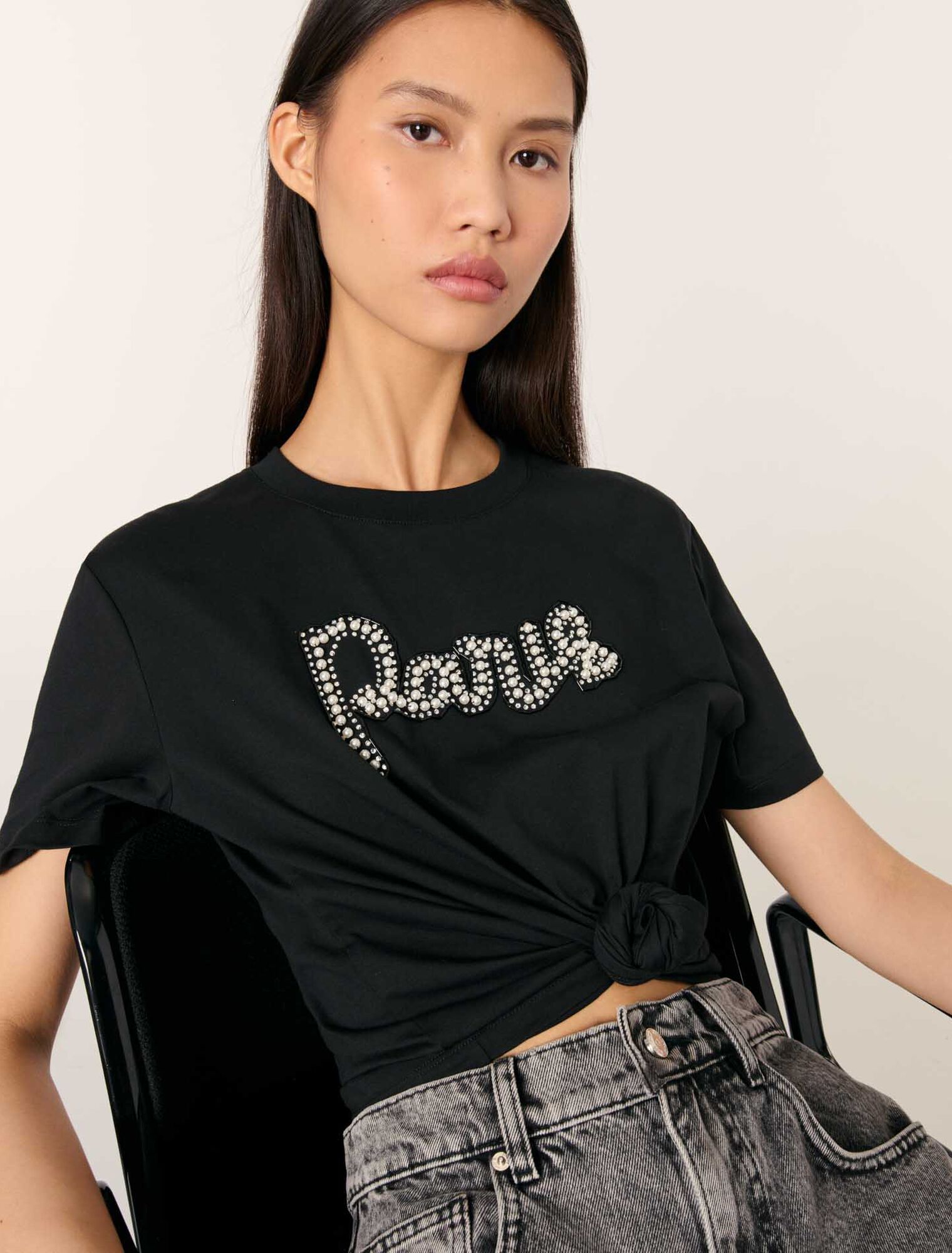 Tee-shirt brodé