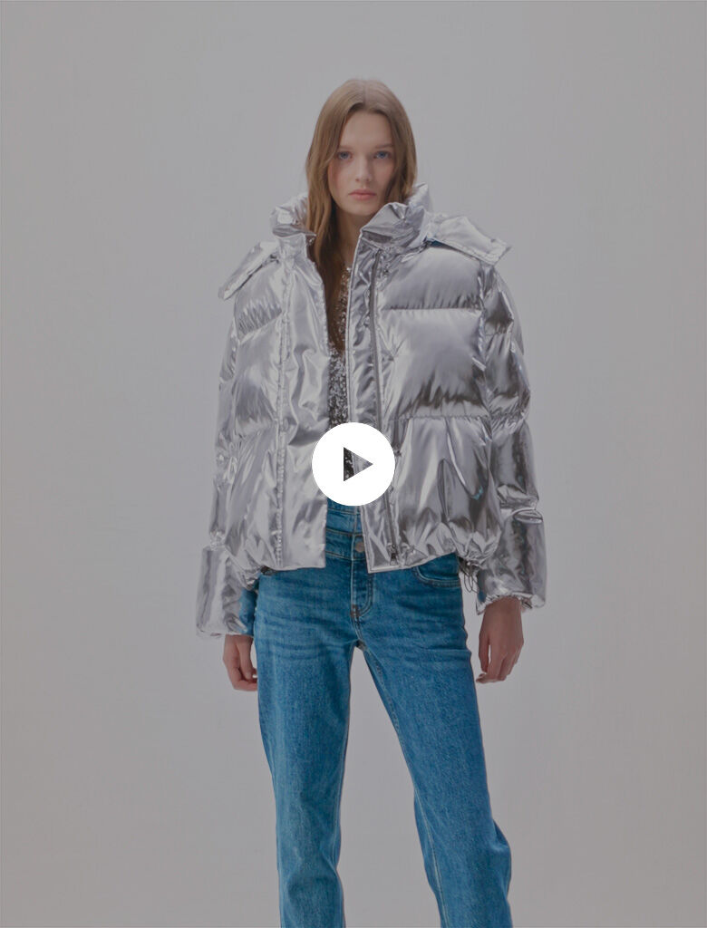 Maje puffer jacket best sale