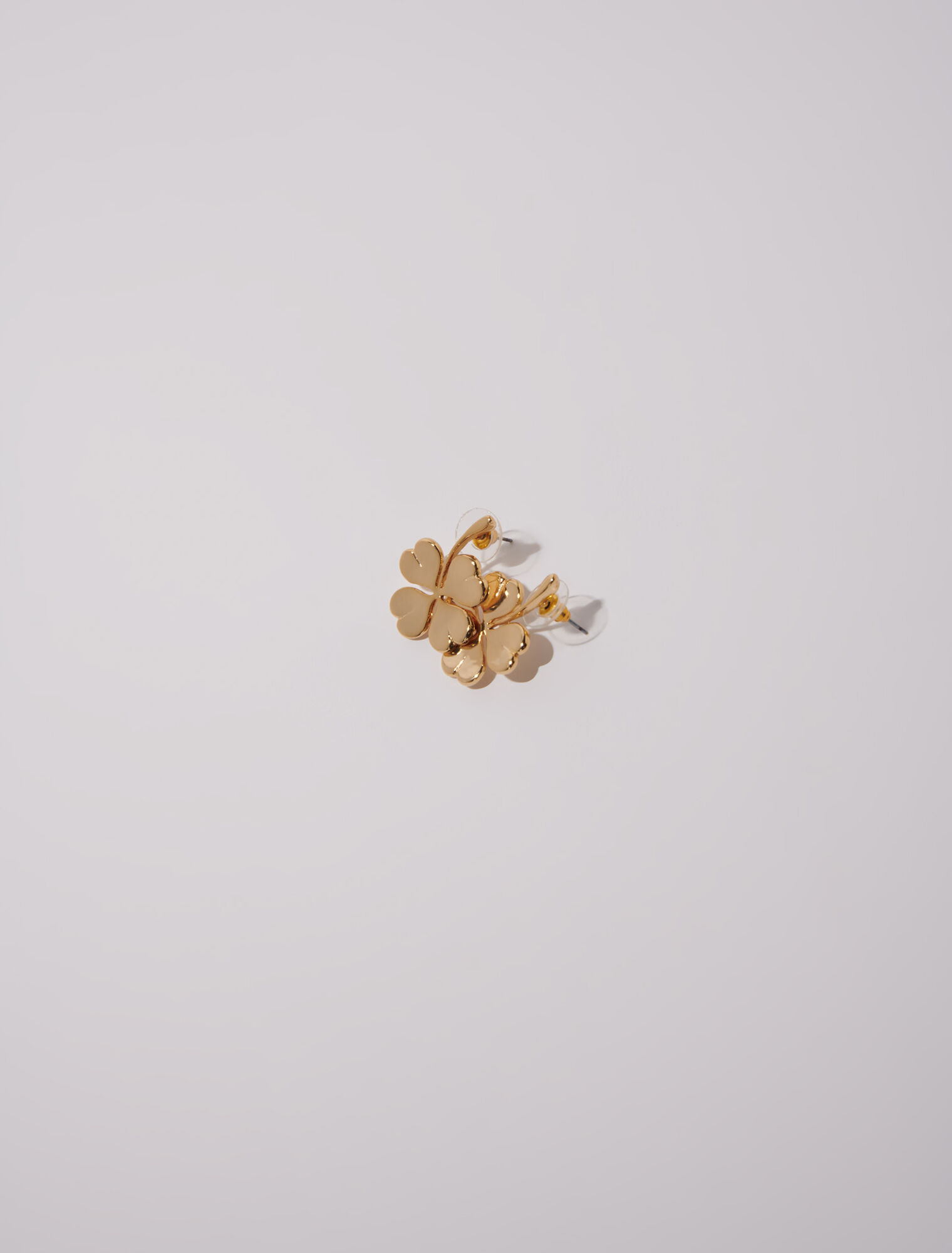Boucles d'oreilles trèfle
