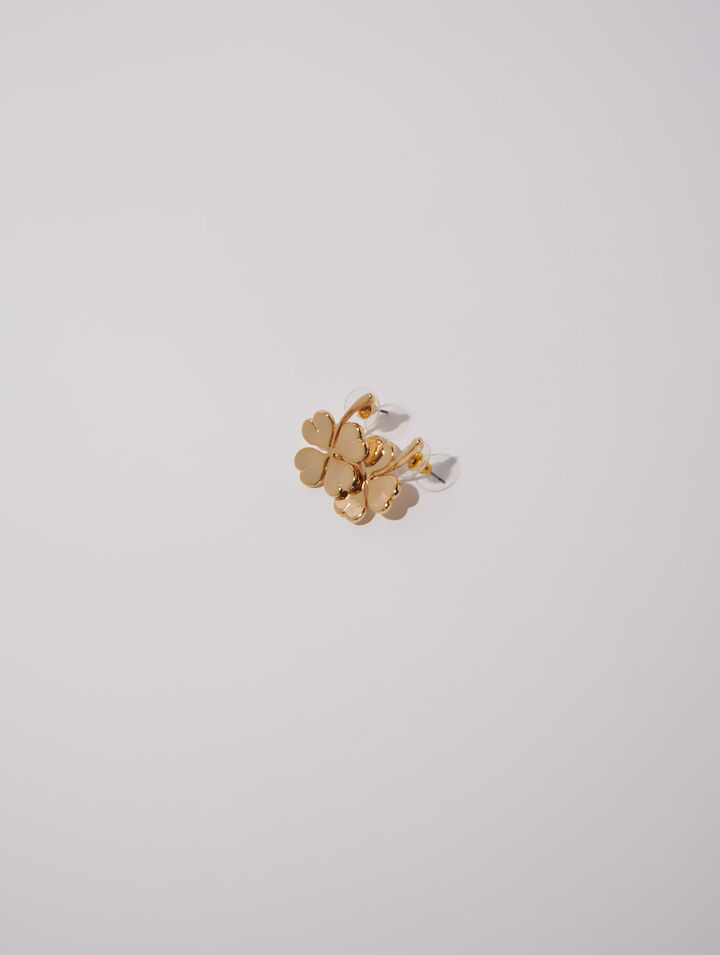 Boucles d'oreilles trèfle