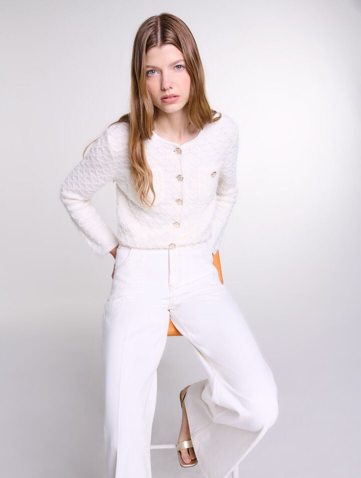 Cardigan en maille