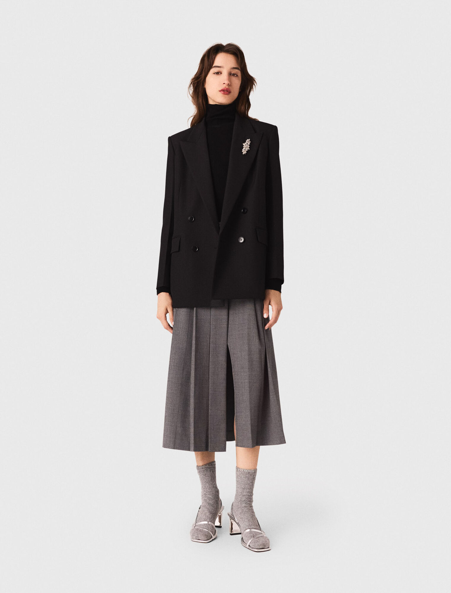 Veste à double boutonnage