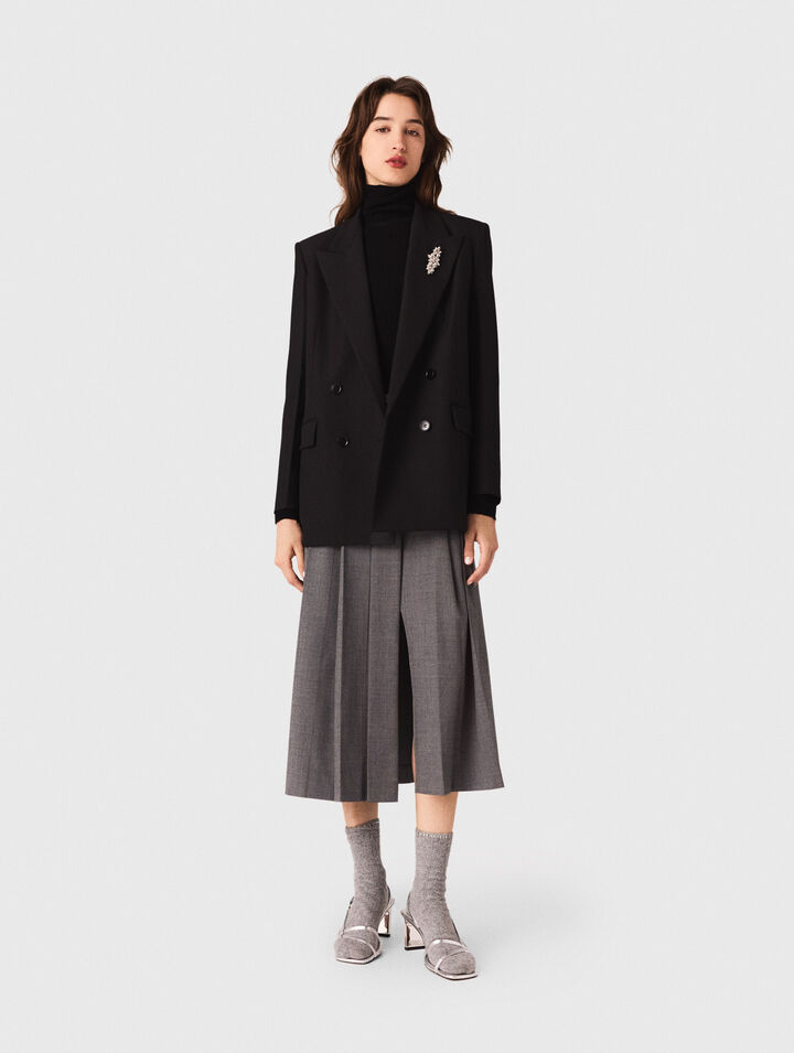 Veste à double boutonnage