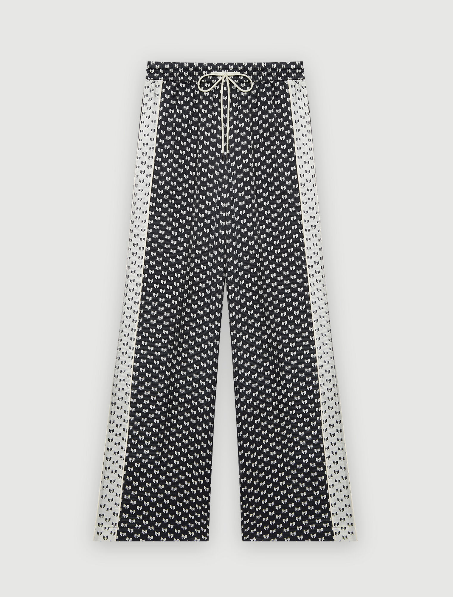 Pantalon pyjama imprimé nœuds