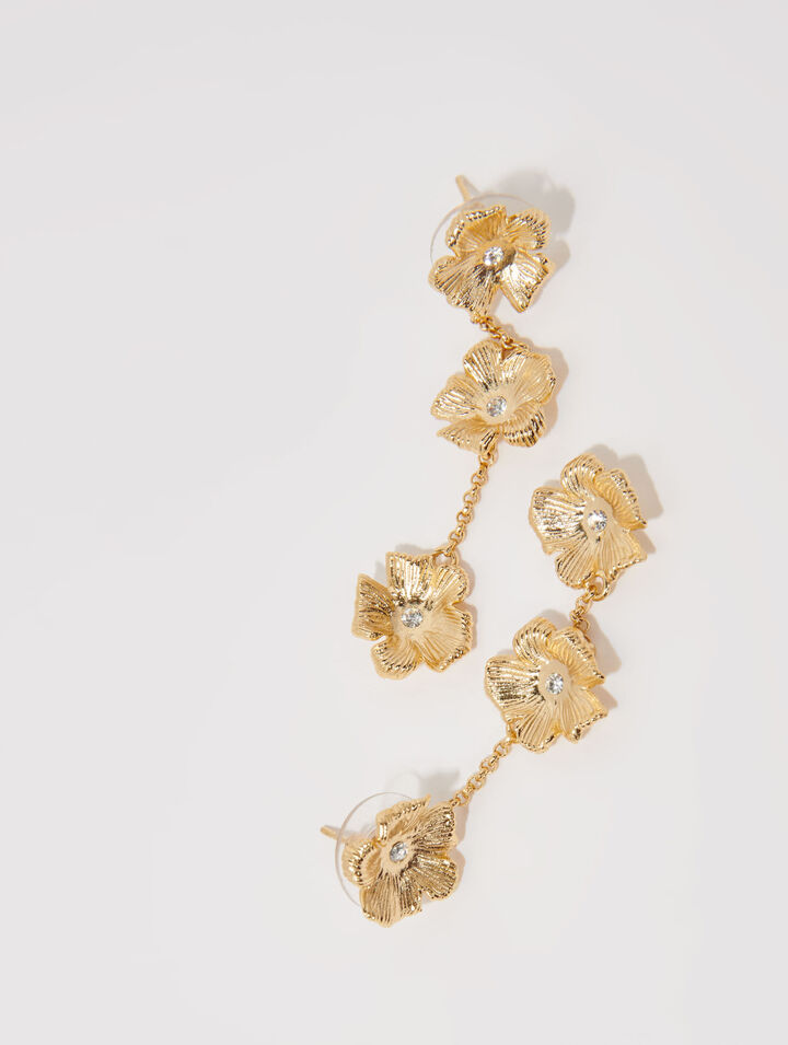 Boucles d'oreilles fleurs
