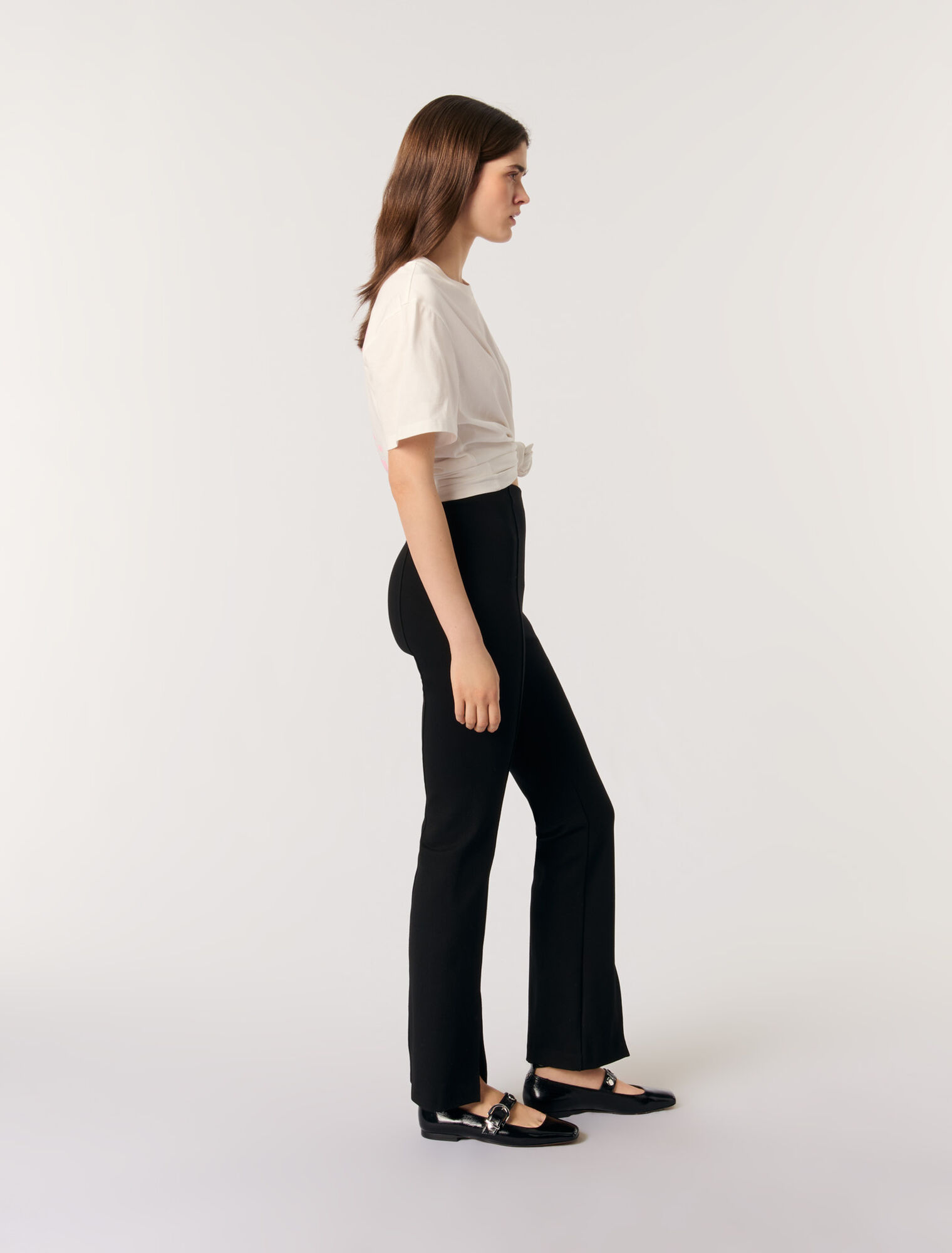 Pantalon fendu