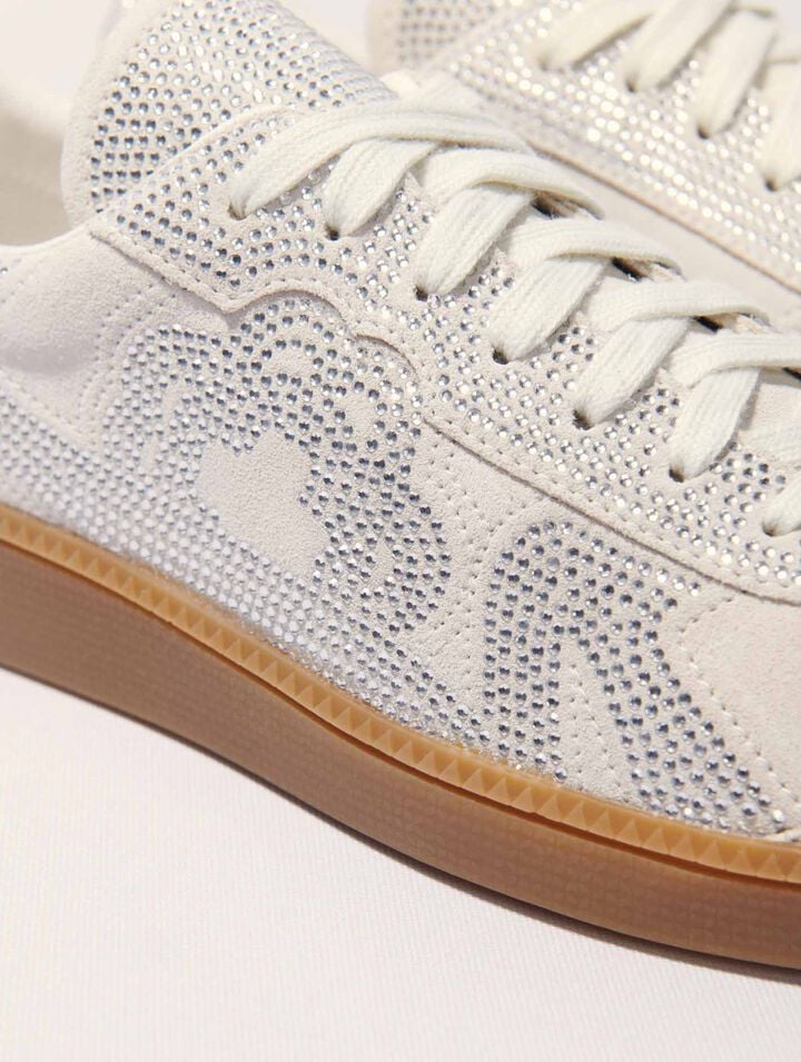Basket casual à strass