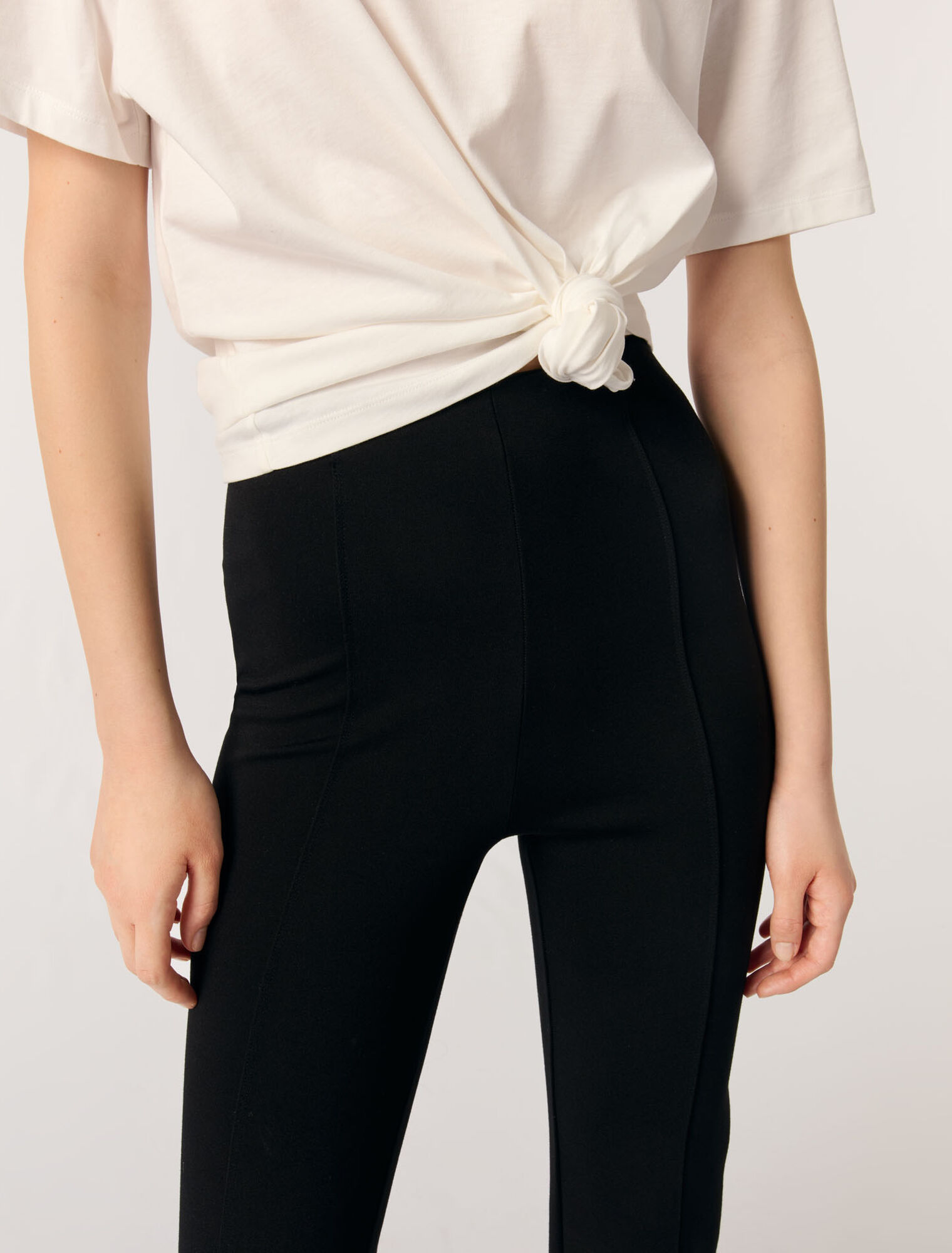 Pantalon fendu