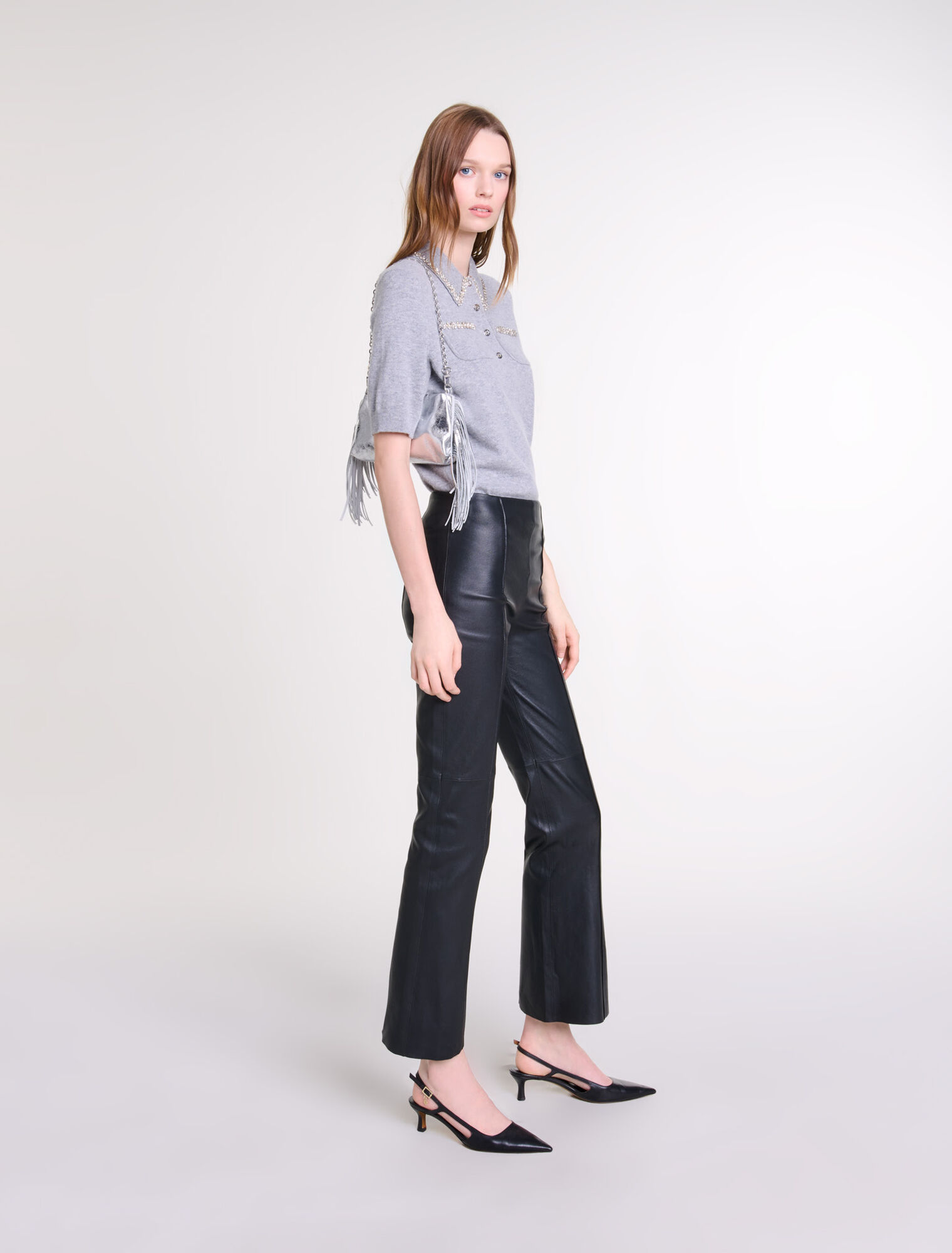 Pantalon en cuir
