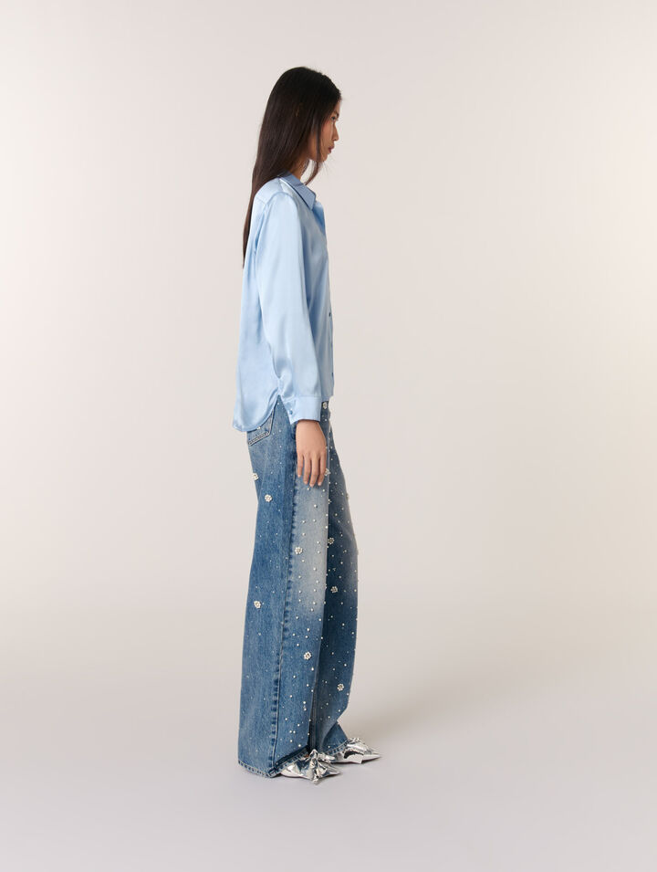 Chemise en soie