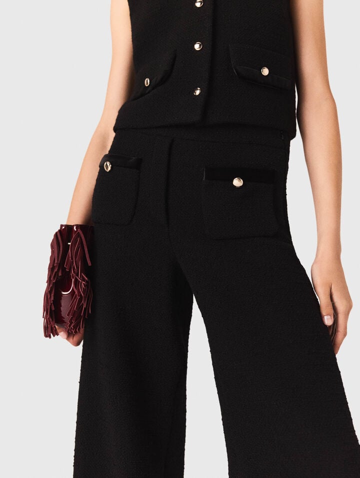 Pantalon en tweed 