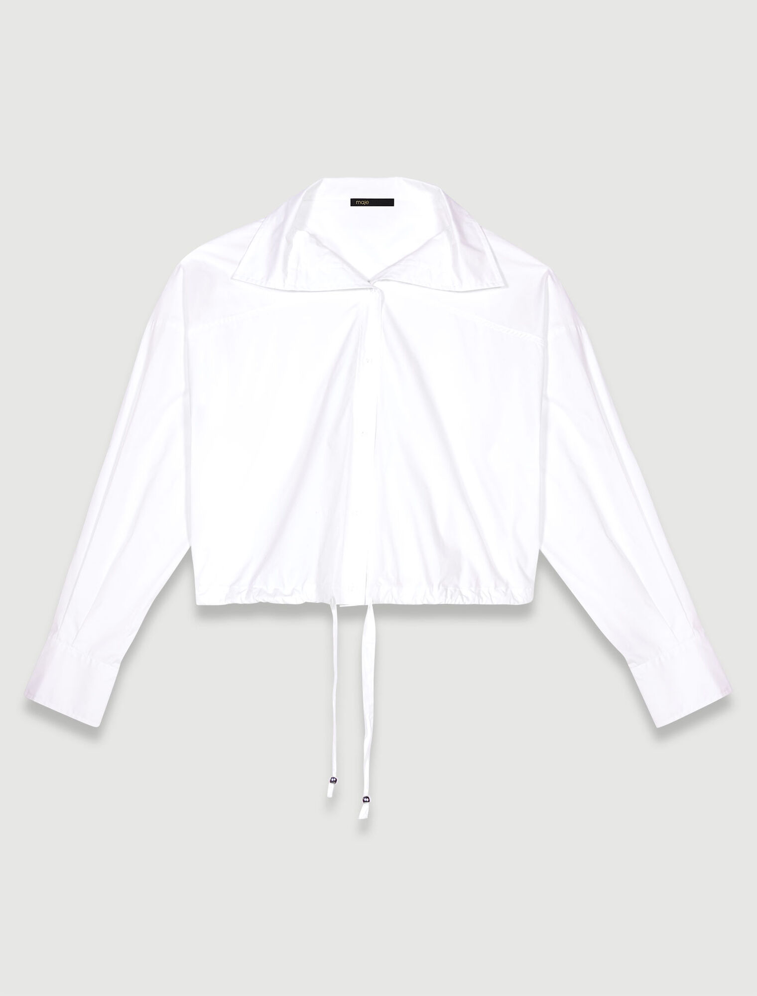 Chemise courte en coton