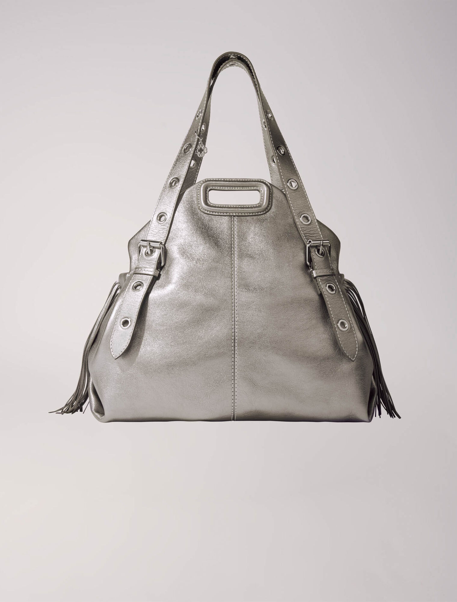 Sac Miss M XL en cuir métallisé