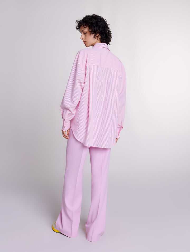 Pantalon de tailleur large