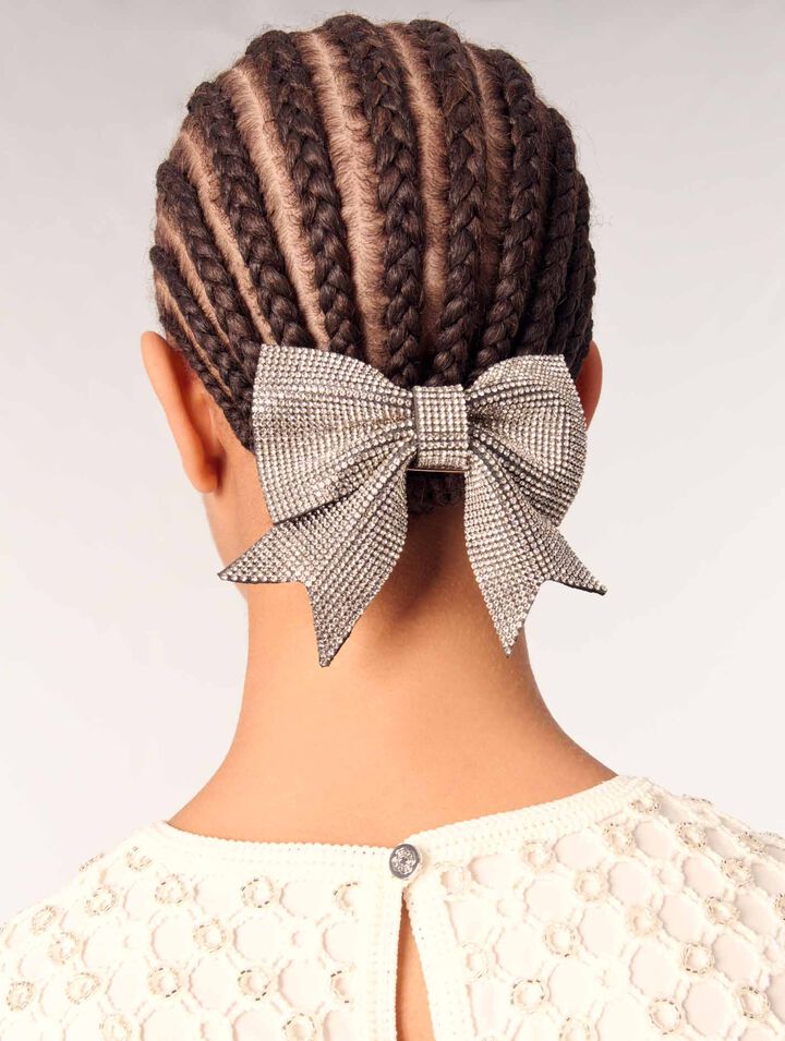 Top en crochet avec perles