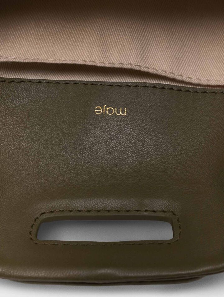 Sac Miss M mini en cuir lisse