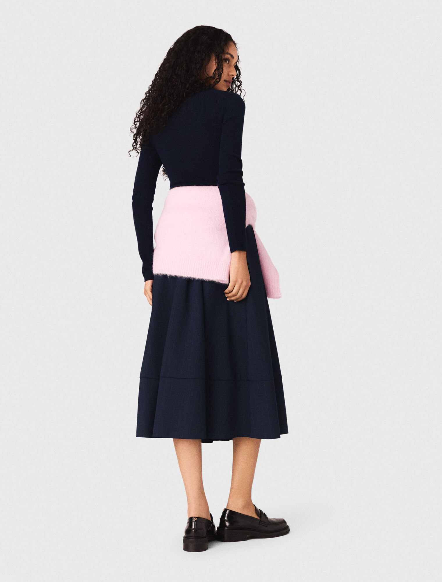 Pull c&ocirc;tel&eacute; &agrave; col polo