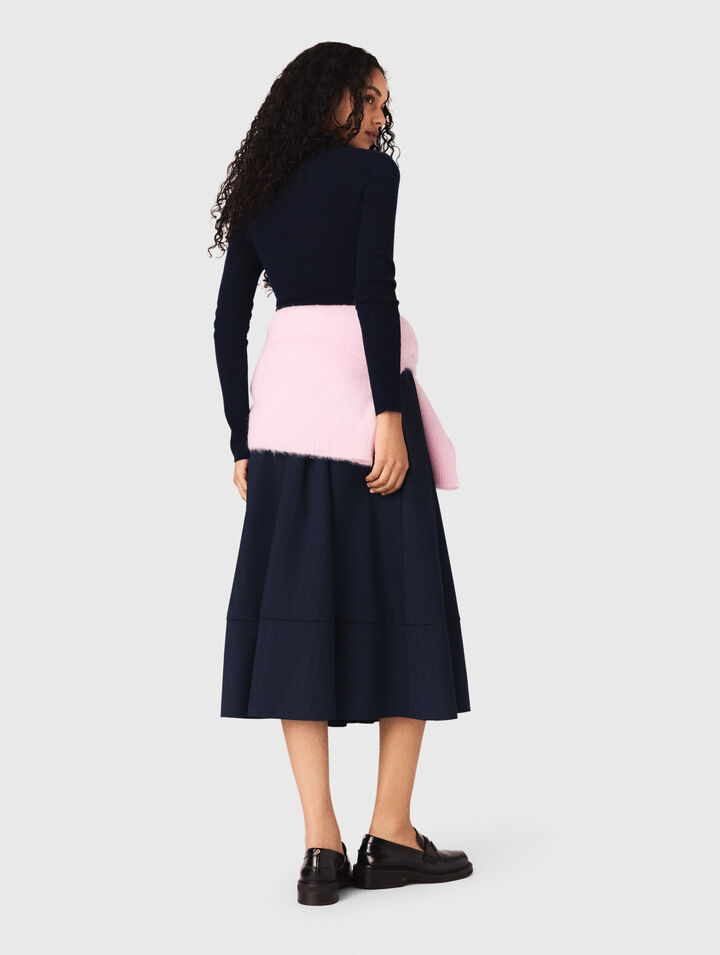 Pull c&ocirc;tel&eacute; &agrave; col polo