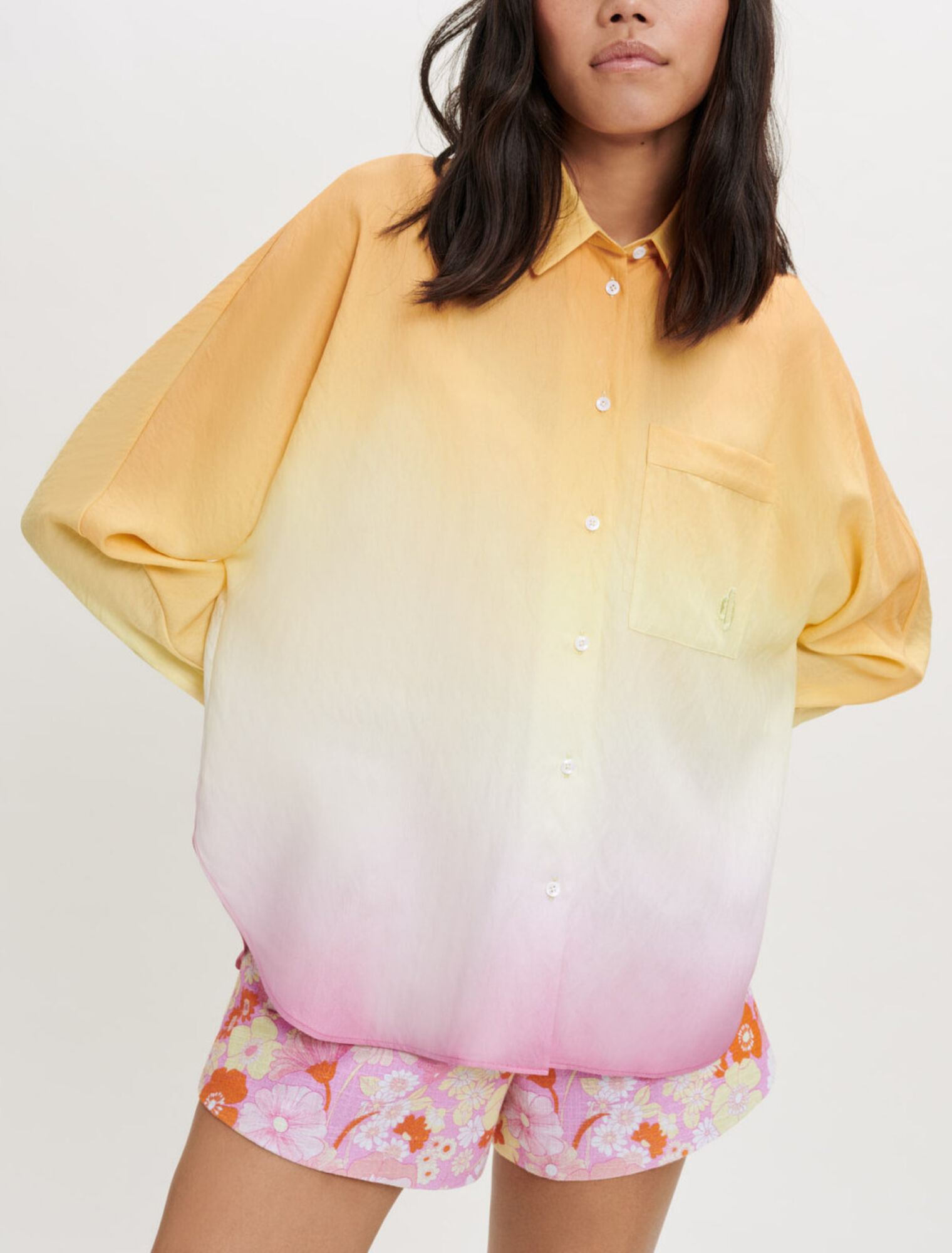 Chemise en Tie and Dye