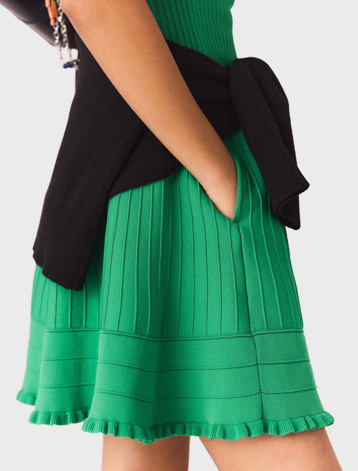 Robe patineuse en  maille