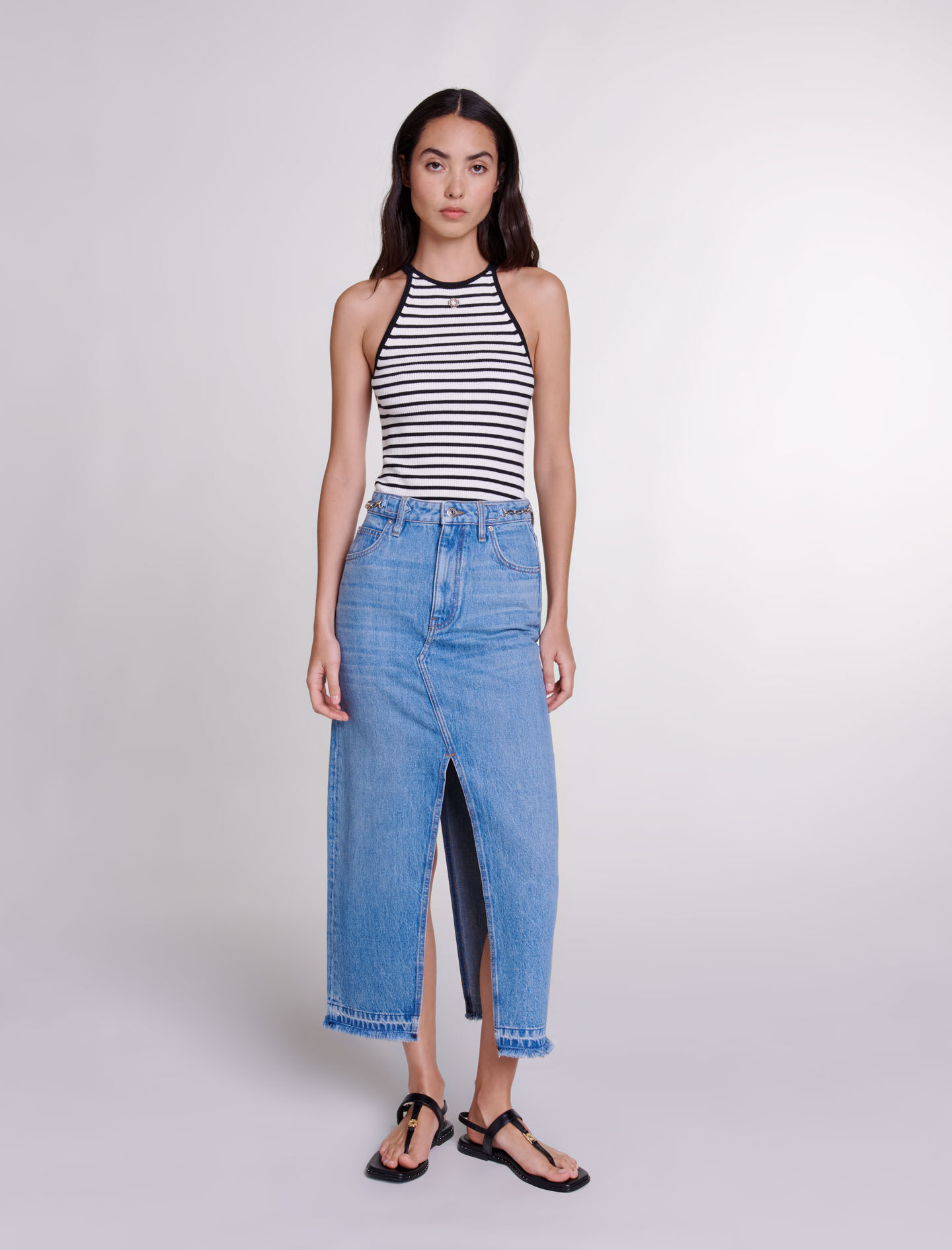 Jupe en jean maje store