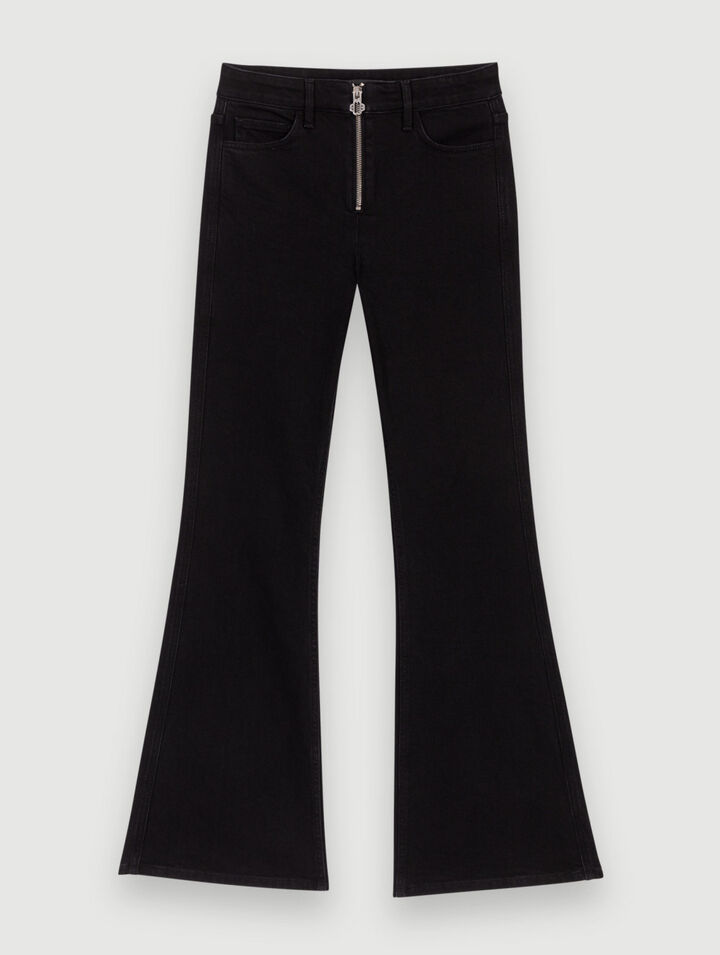 Pantalon taille haute