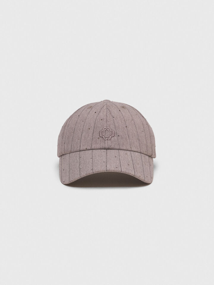 Casquette en coton imprimé