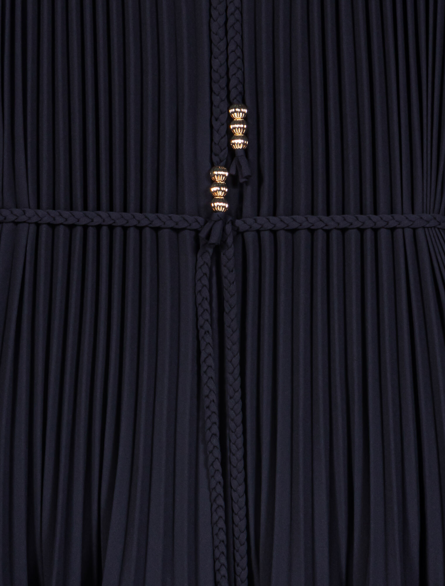 Robe courte pliss&eacute;e