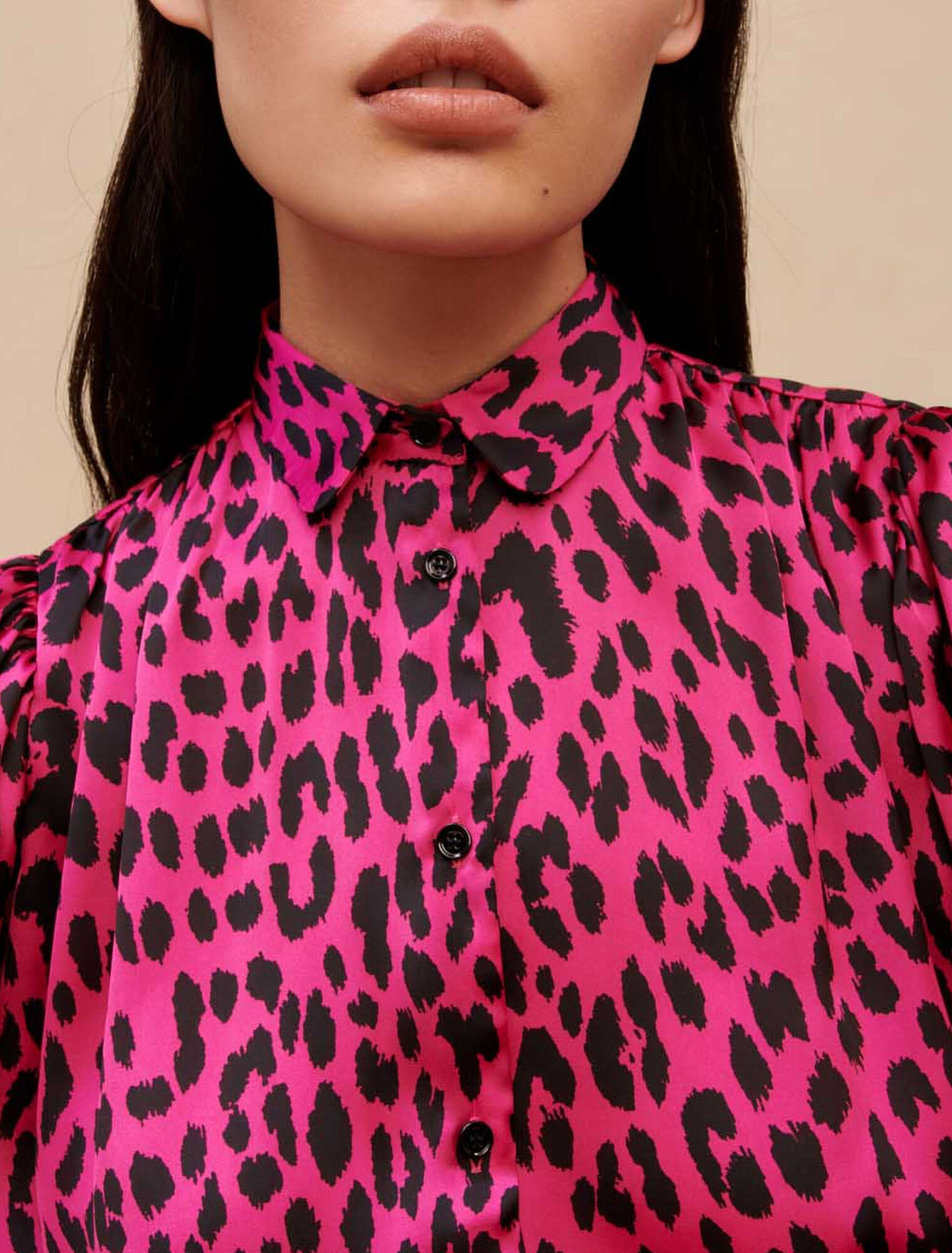 Chemise imprimés léopard