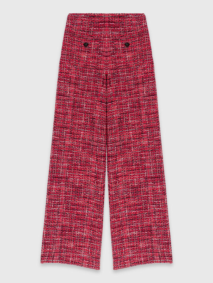 Pantalon en tweed