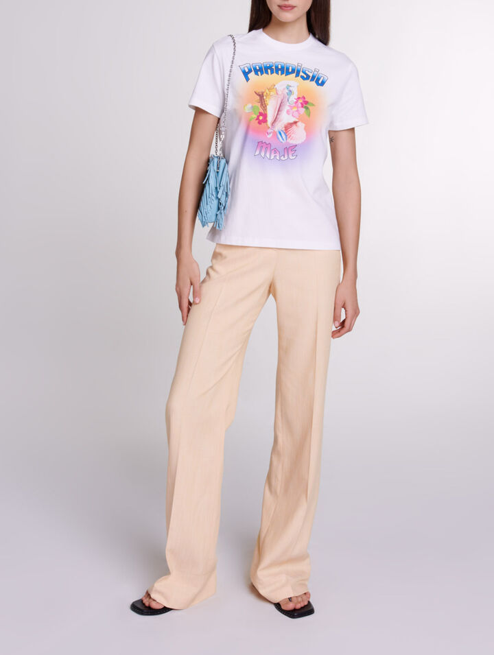 Tee-shirt imprimé Paradisio