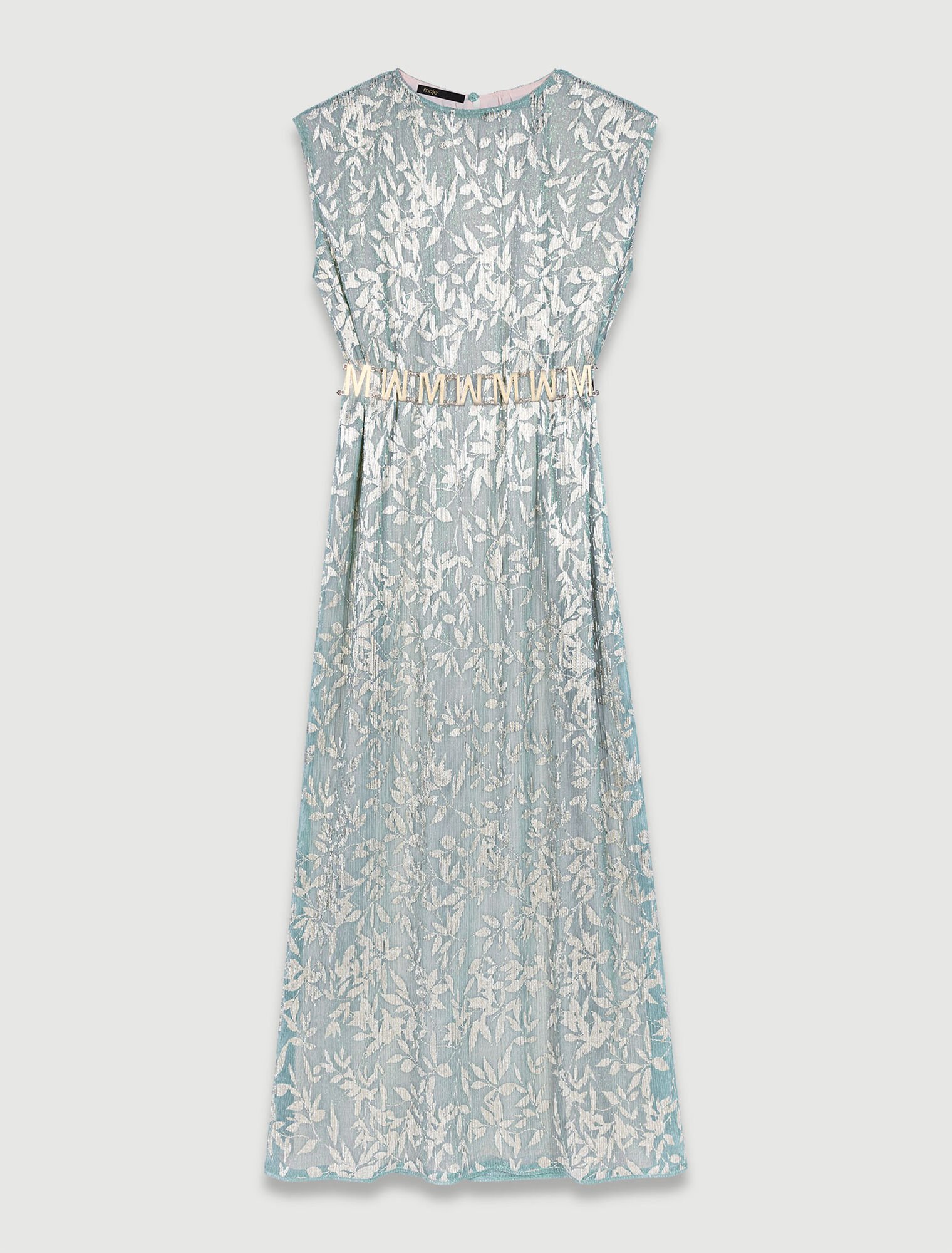 Robe longue à cape
