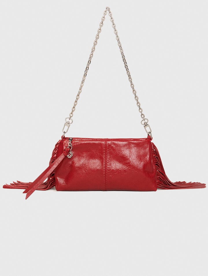Pochette Miss M Pouch en cuir use