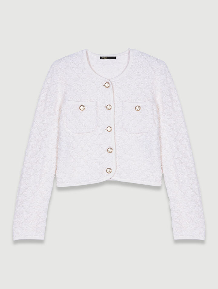 Cardigan en maille